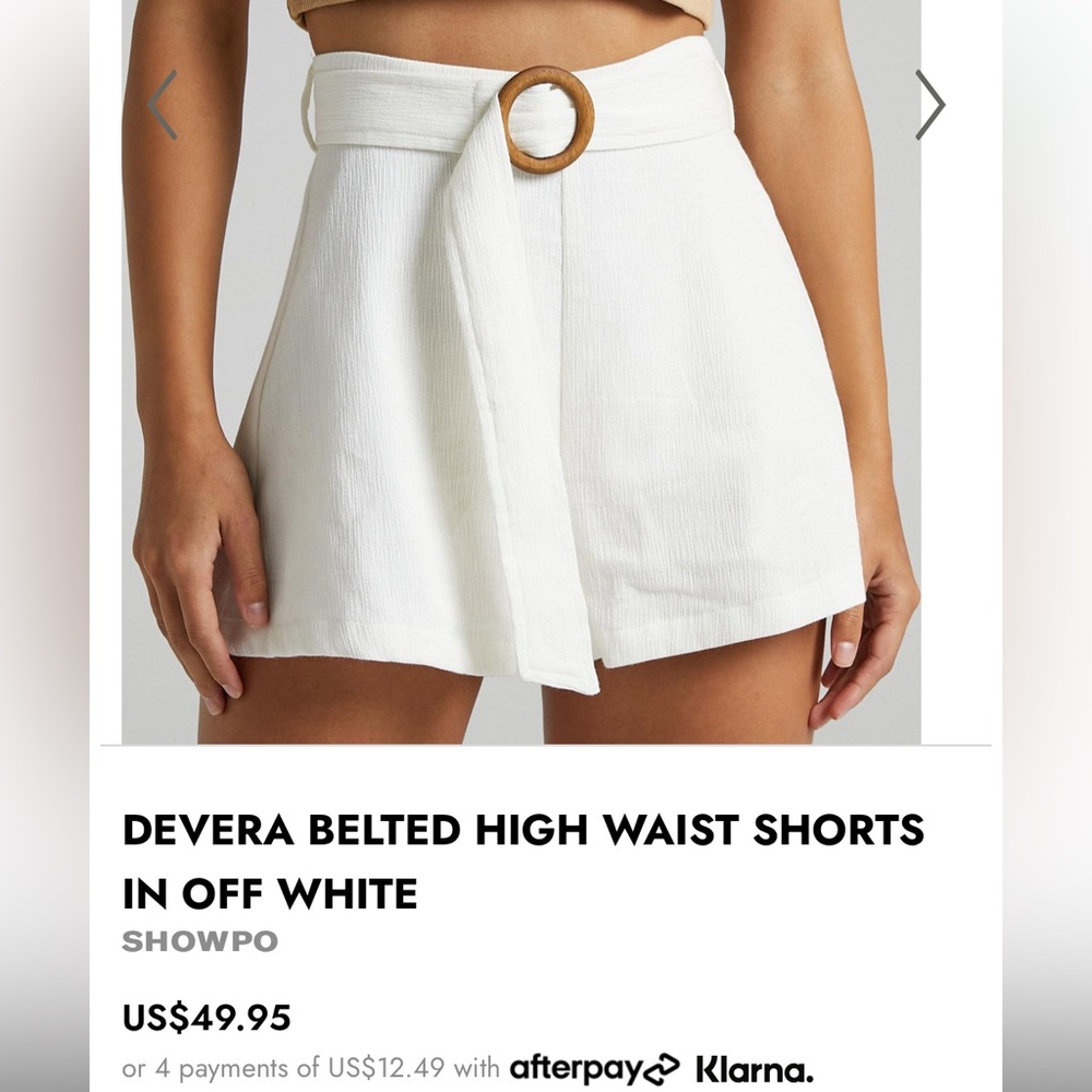 Showpo. Devera High Waisted Shorts
